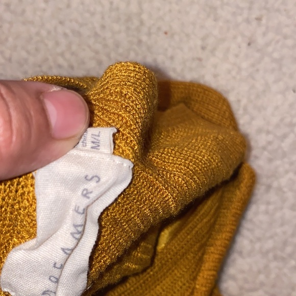 Mustard yellow crop top - Picture 2 of 2